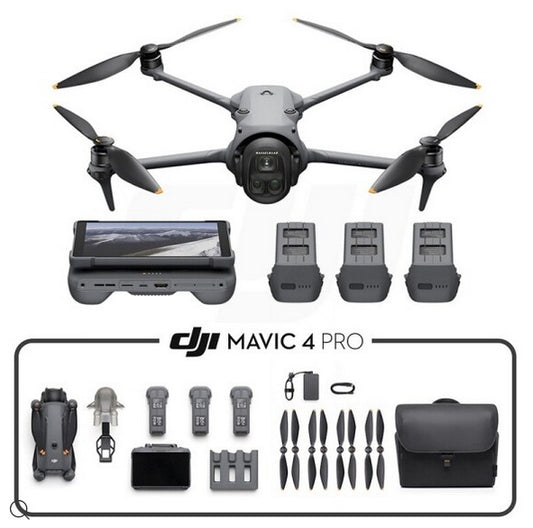 DJI Mavic 4 Pro Creator Combo (DJI RC Pro 2)(3 Batteries) Camera Drone