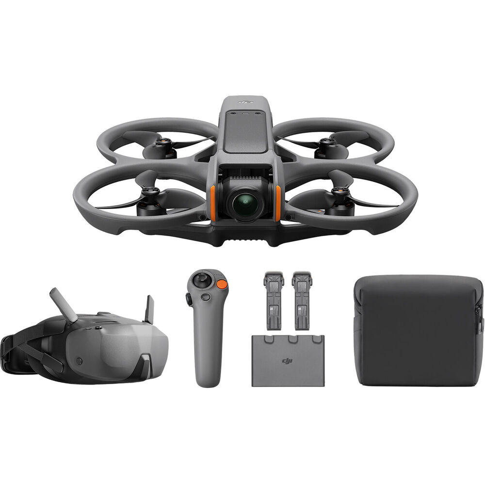 DJI Avata 2 FPV Drone with Goggles N3 & 3-Battery Fly More Combo