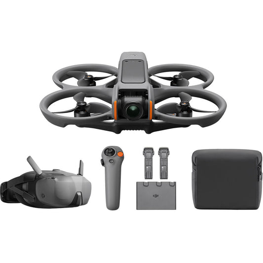 DJI Avata 2 FPV Drone with Goggles N3 & 3-Battery Fly More Combo