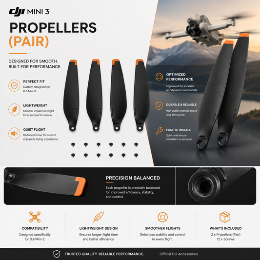 DJI OEM Mini 3 Propellers (Complete Set of 4)