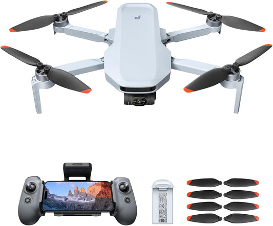 Potensic ATOM 2 Drone with Camera for Adults 4K HDR Video, 8K Photo, Under 249g, 3-Axis Gimbal, 10KM Transmission, AI Track, Vertical Shooting, AI Night Shot, QuickShots, Standard Kit (32-Min Flight)