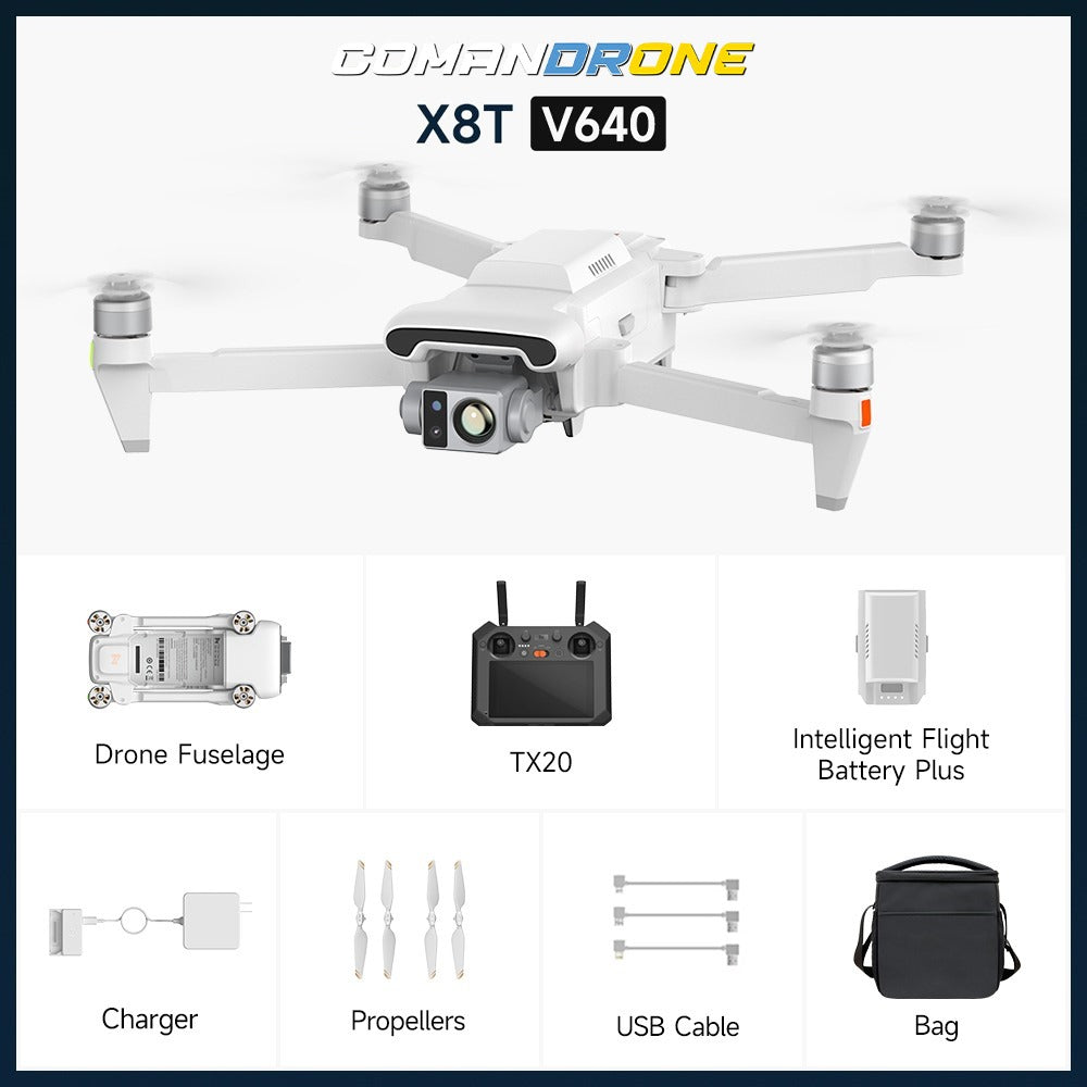 ComanDrone X8T Thermal Drone – See Beyond the Visible