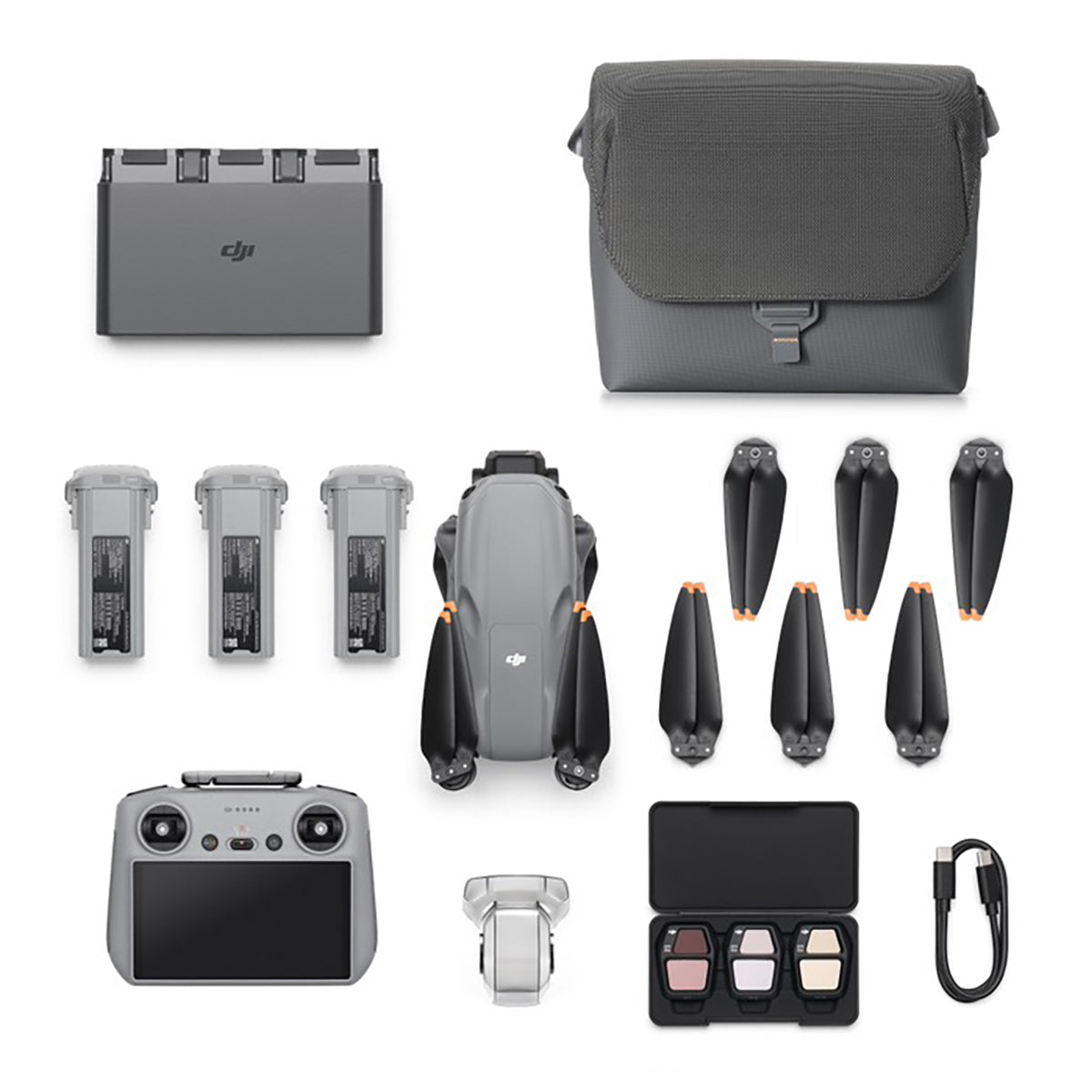 DJI Air 3s Drone Fly More Combo with RC 2 Remote Controller-  BRAND NEW