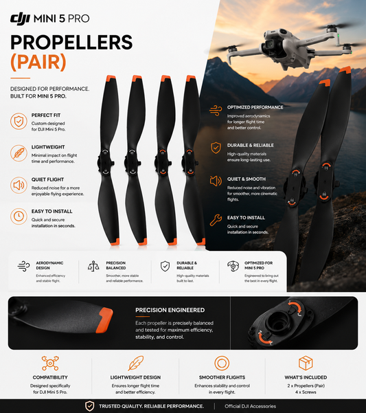 DJI Mini5 Pro Propellers (Complete Set of 4)