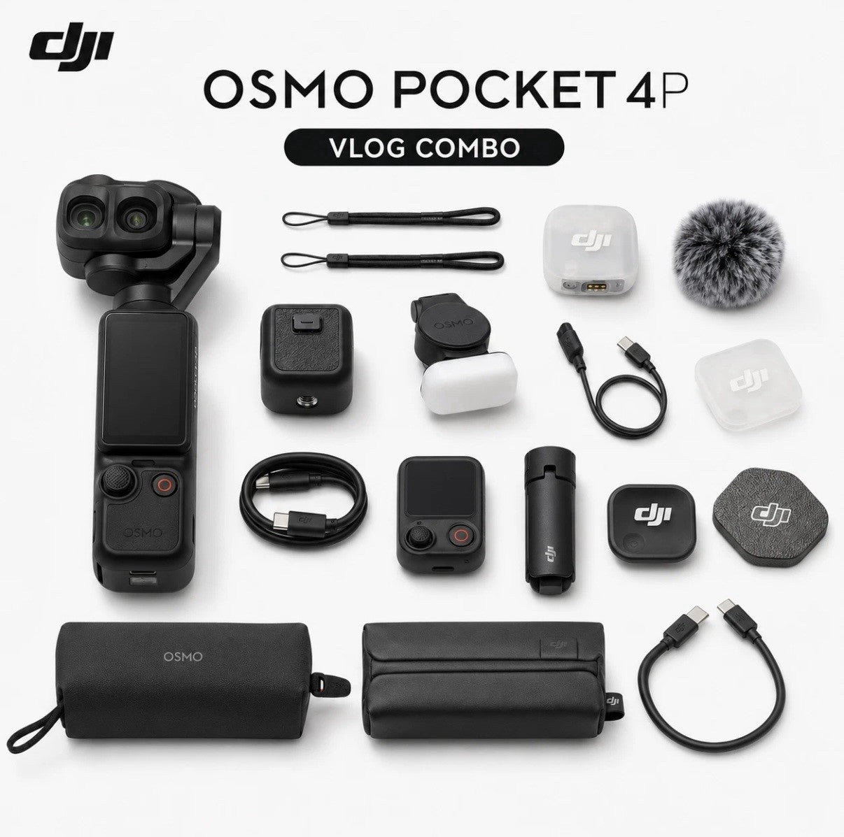 DJI Pocket 4 Pro Vlog Combo:  PRE-SALE 🎥✨