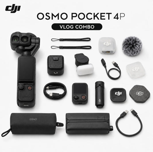 DJI Pocket 4 Pro Vlog Combo:  PRE-SALE 🎥✨
