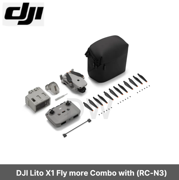 🔥DJI Lito X1 Fly More Combo (3 x Battery + RC-N3)🔥